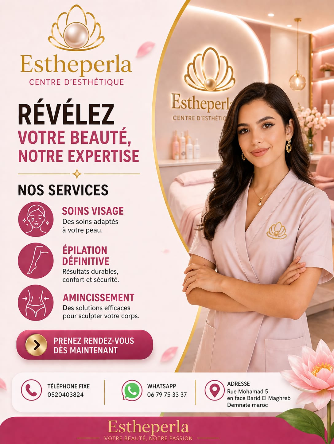 ESTHEPERLA Centre de Beauté Demnate